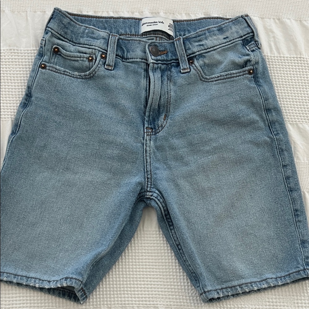 Abercrombie kids Outfitters Light Blue Jean Shorts